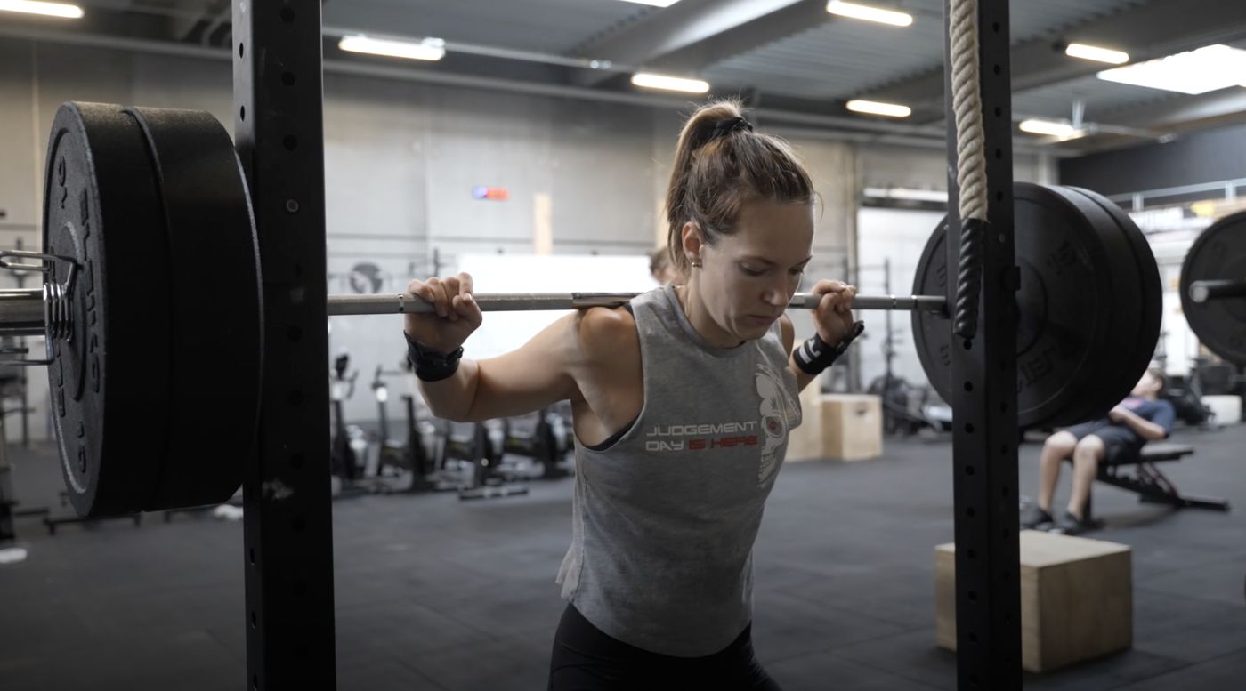 Medlem laver back squat